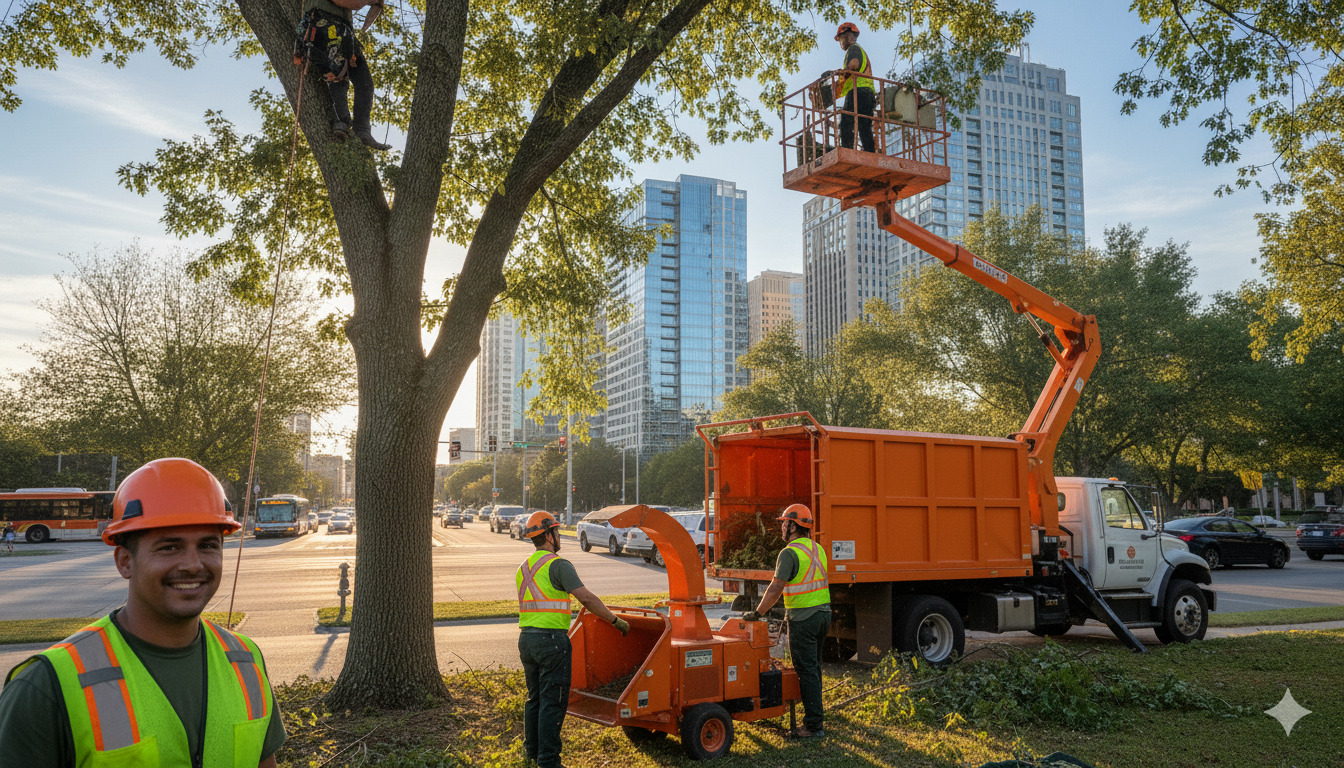 Our professional tree care team